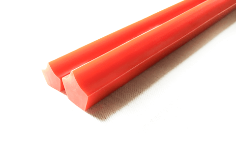 聚氨酯 PU 七角带 - 橙/桔/红 85A