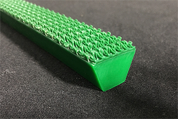 聚氨酯 PU 花纹带 | 防滑带 | 爬坡带 - 绿 85A PVC表层 